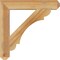 Ekena Millwork Olympic Craftsman Rough Sawn Bracket, Western Red Cedar, 4"W x 26"D x 26"H BKT04X26X26OLY04RWR - alternate 2